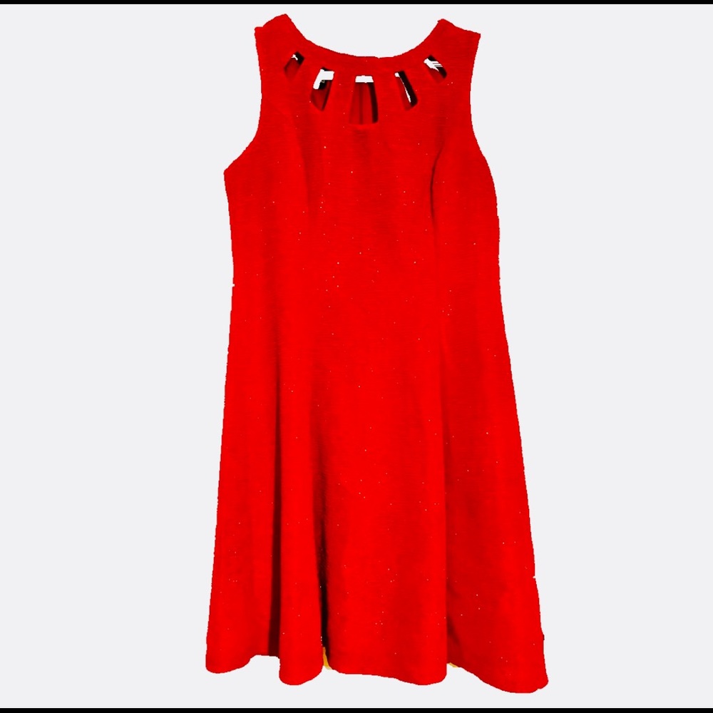 AGB New With Tags Red Dress Size 12 Christmas